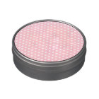 Pink and White Polka Dot Pattern. Spotty.