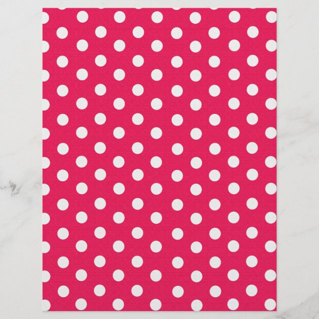 Pink And White Polka Dots (Front)