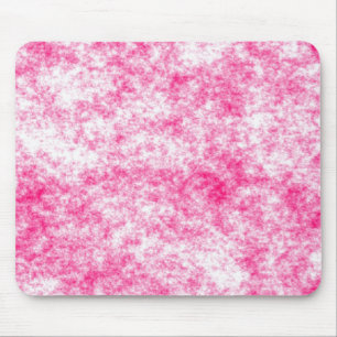 Pink and white speckles texture background mouse pad