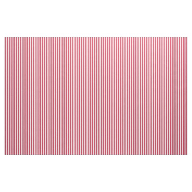 Pink and White Stripes Fabric (Yard)