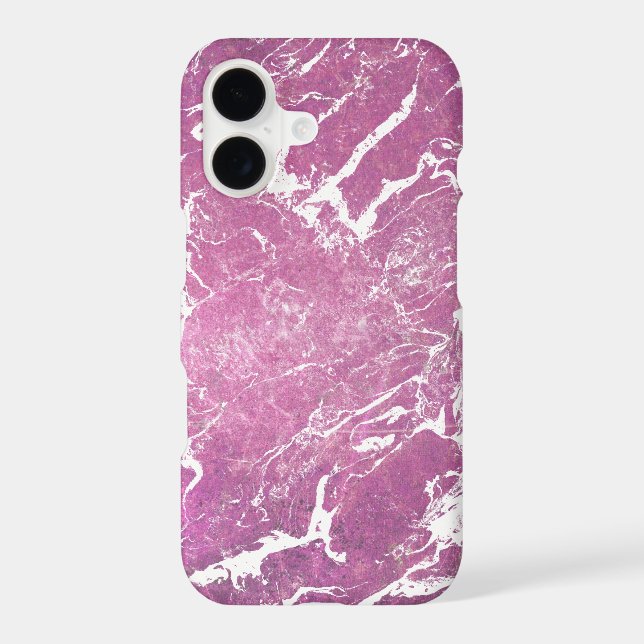pink and white swirl marble pattern (Back)