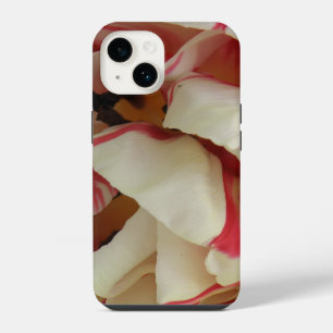 Pink and White Tulip iPhone 14 Case