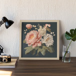 PINK AND WHITE VINTAGE FLOWERS POSTER<br><div class="desc">The "Pink and White Vintage Flowers" poster is a charming blend of nostalgia and elegance. Delicate pink and white flowers adorn the poster, reminiscent of vintage botanical illustrations, evoking a sense of timeless beauty and grace. The soft colour palette and intricate details of the flowers create a serene and enchanting...</div>