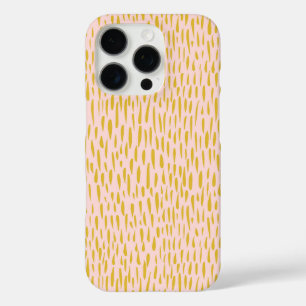 Pink and Yellow Animal Print iPhone 16 Pro Case