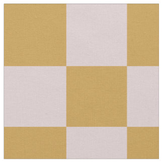 Pink and Yellow Checkered Pattern Fabric