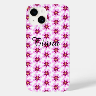 Pink And Yellow Floral Flowers Case-Mate iPhone 14 Case