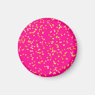 Pink and yellow magnet