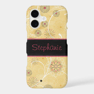Pink and Yellow Personalised iPhone 7 Barely There