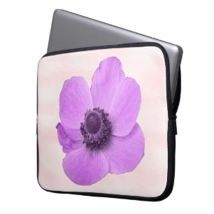 Pink Anemone Laptop Bag