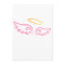 Pink Angel Wings with Halo