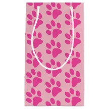 Pink Animal Paw Print