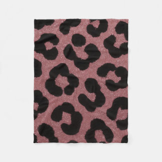 pink animal print blanket