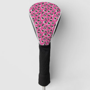 Pink Animal Print/Camo Golf Head Cover