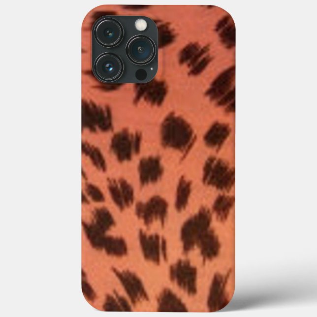 PINK ANIMAL PRINT  Case-Mate iPhone CASE (Back)
