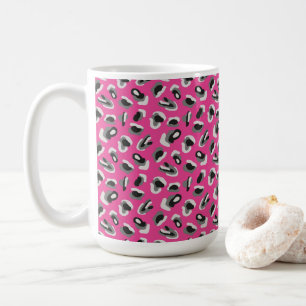 Pink Animal Print Coffee Mug