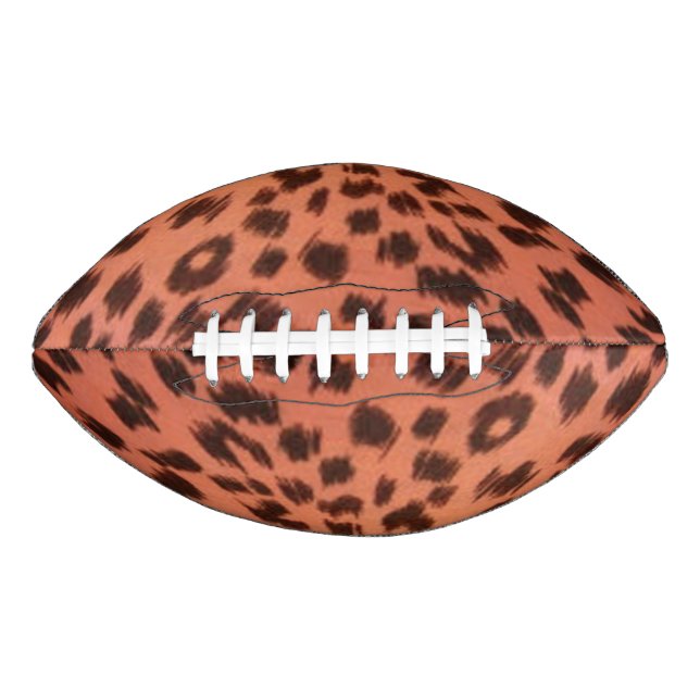 PINK ANIMAL PRINT  FOOTBALL (Front)