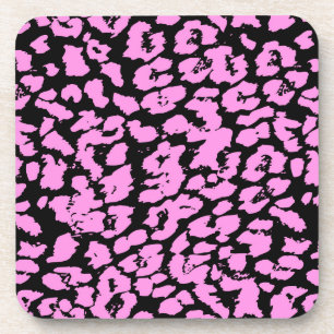 Pink Animal Spots Coaster