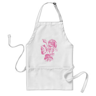 Pink Antique Rose Standard Apron