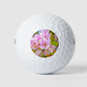 Pink Apple Blossom Golf Balls