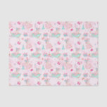 Pink & Aqua Beach Christmas Tissue Paper<br><div class="desc">PreppyPrint.com - Celebrate Christmas in style! Add your personalised touch. Transfer this design onto the products of your choice too! Please visit my designer store,  PreppyPrint.com,  for coordinating items.</div>