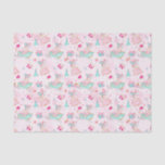 Pink & Aqua Beach Christmas Tissue Paper<br><div class="desc">PreppyPrint.com - Celebrate Christmas in style! Add your personalised touch. Transfer this design onto the products of your choice too! Please visit my designer store,  PreppyPrint.com,  for coordinating items.</div>