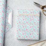 Pink & Aqua Candy Canes Christmas Wrapping Paper<br><div class="desc">PreppyPrint.com - Celebrate Christmas in style! Add your personalised touch. Transfer this design onto the products of your choice too! Please visit my designer store,  PreppyPrint.com,  for coordinating items.</div>