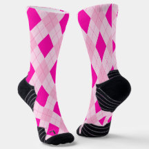Pink Argyle