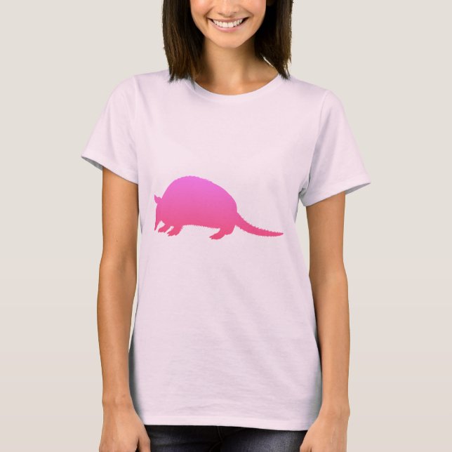 Pink Armadillo T-Shirt (Front)