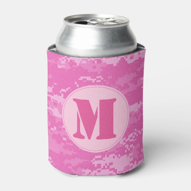 Pink ARMY ACU Camo Koozie Can Holder (Can Front)