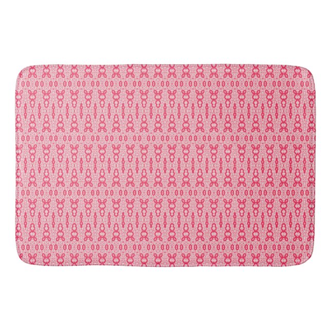 Pink Arrows Bath Mat (Front)