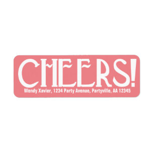 Pink Art Deco Cheers