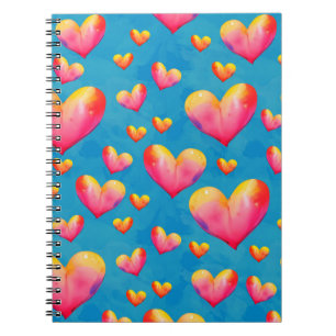 Pink Arts for Hearts Heart Health Clipart Heart Cr Notebook