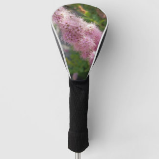 Pink Astilbe Flower Floral Golf Head Cover for Gar