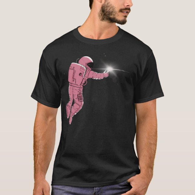 Pink Astronaut T-Shirt (Front)