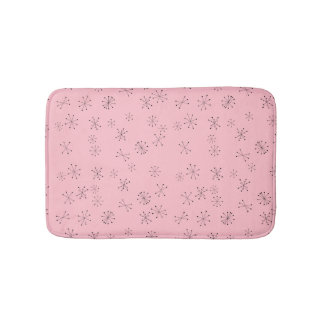 Pink Atomic Age Bath Mat