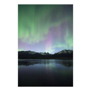 Pink Aurora Photo Print