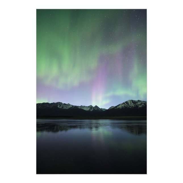 Pink Aurora Photo Print (Front)