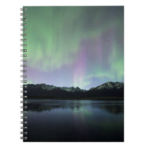 Pink Aurora Spiral Notebook