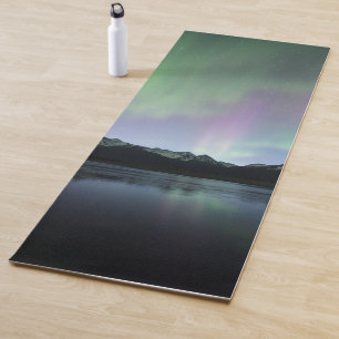 Pink Aurora Yoga Mat