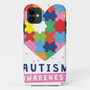 pink autism awareness Case-Mate iPhone case
