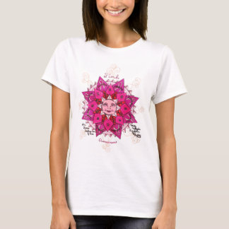 Pink Awareness Ladies Fitted Long Sleeve T-Shirt