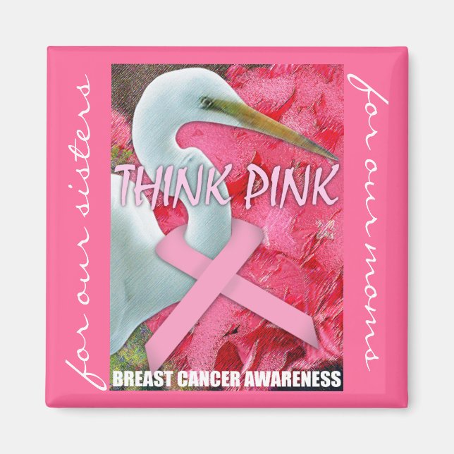 Pink Awareness Magnet (Front)