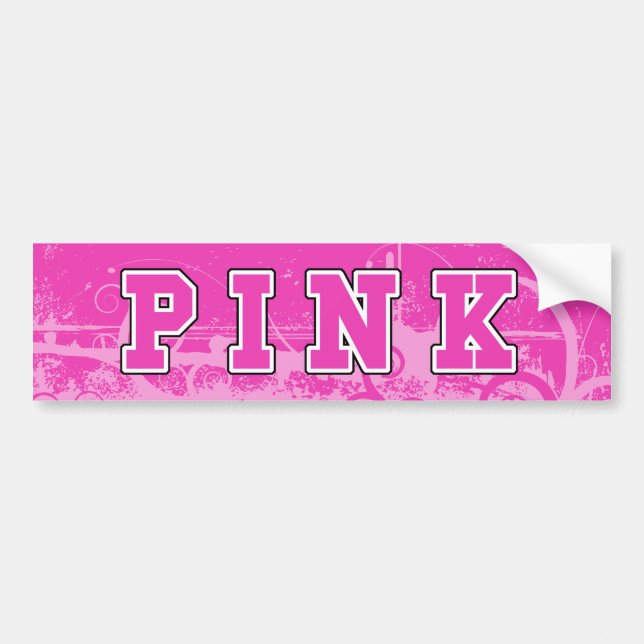 Pink Awareness Sticker (Front)