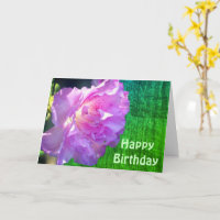 Pink Azalea Flower Birthday