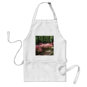 Pink Azaleas Woodland Path Standard Apron