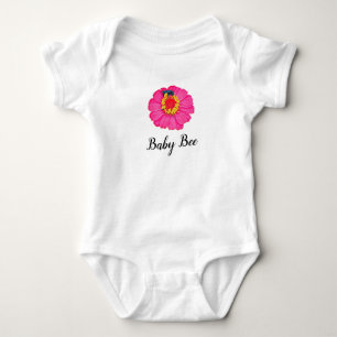 Pink Baby Bee Bodysuit