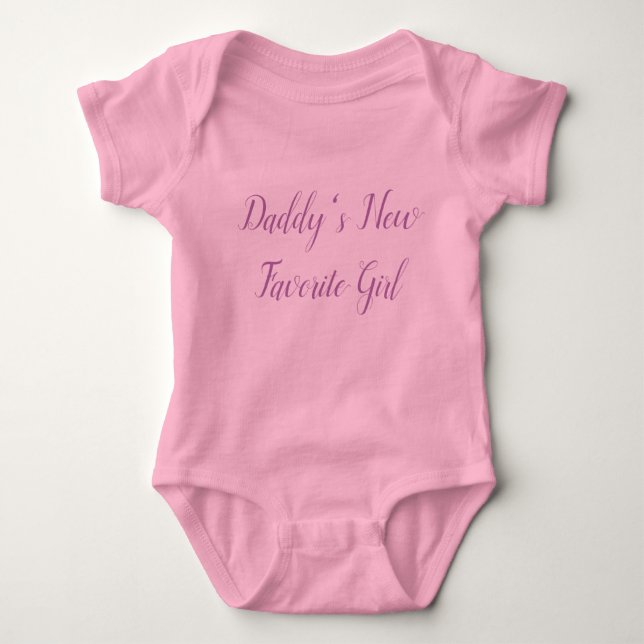 Pink Baby Bodysuit (Front)
