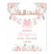 Pink Baby Clothes Floral Nursery Welcome