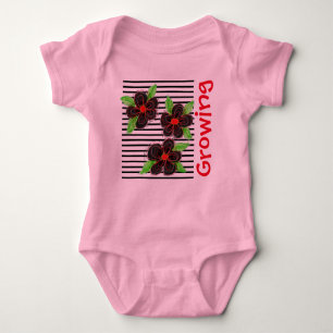 Pink Baby Designer Outfit Baby Bodysuit