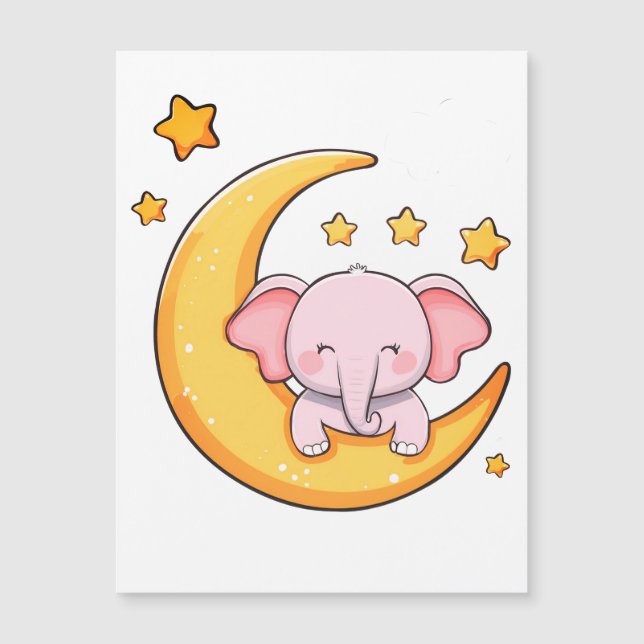 Pink baby elephant (Front)